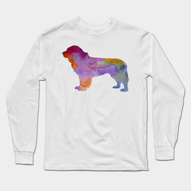 Newfoundland Dog Long Sleeve T-Shirt by BittenByErmines